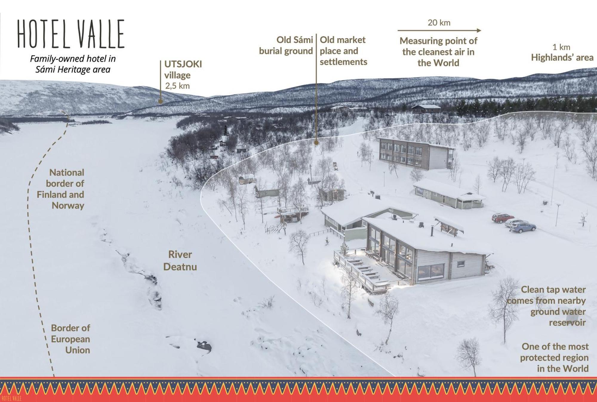 Hotel Valle Lapland อุตสโยกี ภายนอก รูปภาพ